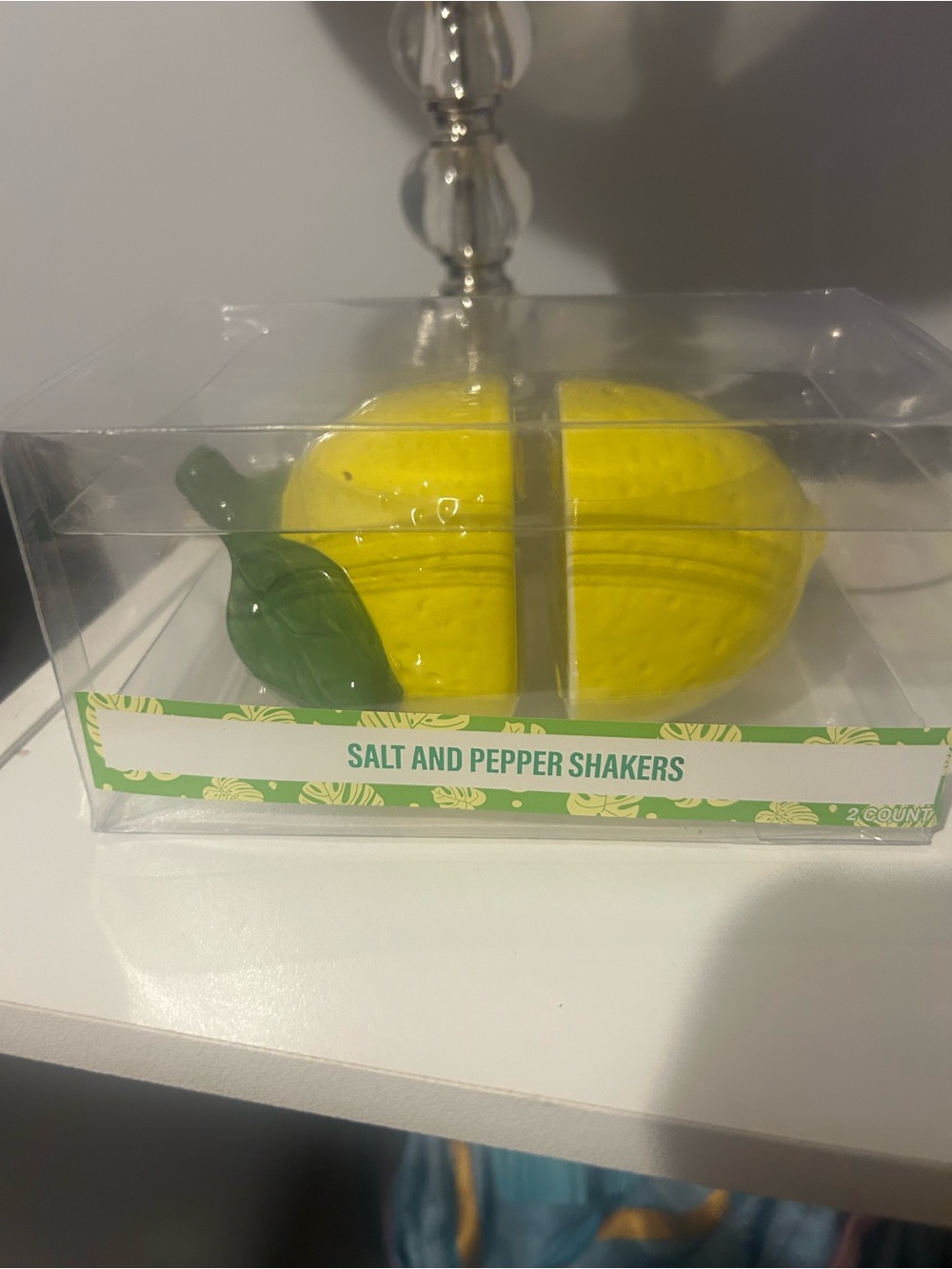 Lemon Salt and Pepper Shakers - Decorative Lemon